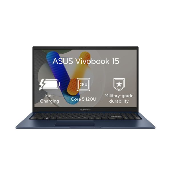 ASUS Vivobook 15/X1504VA-BQ4147W/5-120U/15,6''/FHD/16GB/512GB/Intel int/W11H/Blue/2R