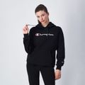 Dámska mikina Big Logo Slim Fit Black - Champion, veľkosť L, veľkosť oblečenia L
