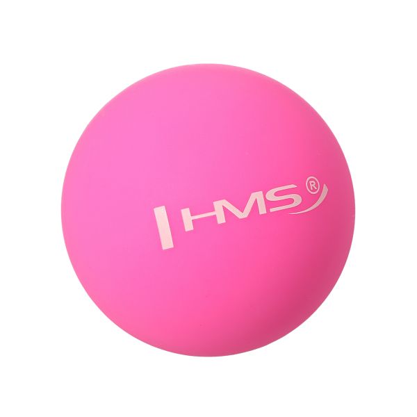 Masážna lopta HMS BLC01 ružová - Lacrosse Ball