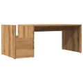 vidaXL Konferenčný stolík dub artisan 90x45x35 cm kompozitné drevo
