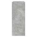 vidaXL Konzolový stolík betónový sivý 100x35x90 cm drevotrieska