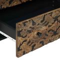 vidaXL Servírovacia skriňa 3 ks 60 x 33,5 x 75 cm Masívne mango drevo