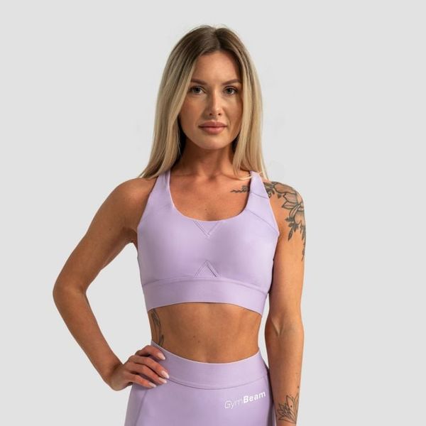 Športová podprsenka Limitless Lavender - GymBeam, veľkosť XL, veľkosť oblečenia XL