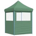 vidaXL Párty stan 200 x 200 x 306 cm Zelená Oxfordská látka