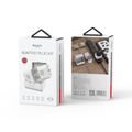 Univerzálny adaptér yesido MC25 750W 3A uk/eu/us/au biely