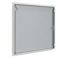vidaXL Access Panel Biela 53 x 53 x 3 cm Oceľ