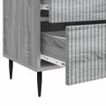 vidaXL Nočný stolík Sivá sonoma 62 x 34,5 x 47,5 cm Kompozitné drevo