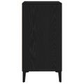 vidaXL Servírovacia skriňa Čierny dub 57 x 35 x 70 cm Kompozitné drevo