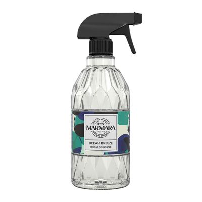 Osviežovač vzduchu do bytu, barber shopu alebo kaderníctva MARMARA Room cologne Ocean breeze 500 ml
