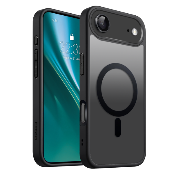Etteri Matt Mag puzdro pre iPhone 17 Air čierne