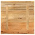 vidaXL Stolová doska 80x80x3,8 cm živý okraj masívne mango