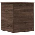 vidaXL Úložný box hnedý dub 40x42x46 cm kompozitné drevo