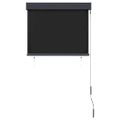 vidaXL Vonkajšia zatemňovacia roleta 80x250 cm antracitová