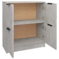 vidaXL Komoda betónovo sivá 60x30x70 cm spracované drevo