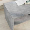 vidaXL Konferenčný stolík Betónová šedá 100 x 50 x 40 cm