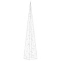 vidaXL Akrylový dekoratívny svetelný LED kužeľ, modrý 90 cm