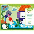 Magické vyfarbovanie vodou Ukrytí v záhrade