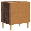 vidaXL Nočný stolík Staré drevo 43 x 34,5 x 48 cm Kompozitné drevo