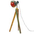 vidaXL Podlahová lampa 25 W viacfarebná 45x45x120 cm E27