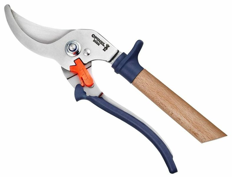 OPINEL 001627 Opinel Záhradkárske nožnice, modrá, bukové drevo, rozpätie 20 cm