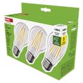 LED žiarovka Filament A CLASS A60 / E27 / 5 W (75 W) / 1 060 lm / neutrálna biela