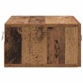 vidaXL Nástenná nočná skrinka 35 x 35 x 20 cm Kompozitné drevo
