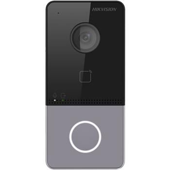 IP dverový interkom, 1-tlačidlo, plast, čítač kariet, 2MPx kamera