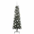 vidaXL Umelý vianočný stromček Zelená 150 cm PVC, plast a oceľ