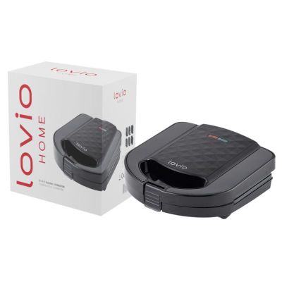 LOVIO Toaster, Kontaktný elektrický gril, 750W, či