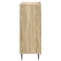 vidaXL Servírovacia skriňa Dub sonoma 66 x 34,5 x 92 cm