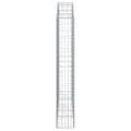 vidaXL Oblúkový gabionový kôš 200x30x180/200 cm pozinkované železo