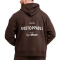 Mikina Unstoppable Brown - GymBeam, veľkosť L, veľkosť oblečenia L