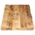 vidaXL Stolová doska živá hrana 140x40x3,8 cm masívny surový mangovník