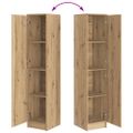 vidaXL Highboard Remeselný dub 35 x 39 x 168 cm