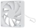 HYTE ventilátor 120mm PWM / barva Snow White / 1500rpm / 72CFM / ABS / 4-pin / sada 4x ventilátor Ventilátor, 120mm, FDB ložisko, 4pin PWM, výška 25mm, bílý, 4ks