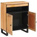 vidaXL Servírovacia skriňa Hnedá 60 x 33 x 75 cm Masívne mango drevo