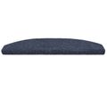 vidaXL Samolepiace schodové rohože 15 ks 80 x 24,5 x 3,5 cm Modrá