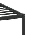 vidaXL Posteľný rám bez matraca dub sonoma 75x190 cm kompozitné drevo