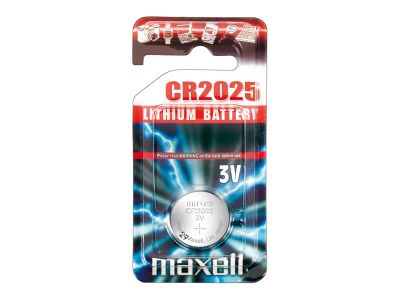 Batérie CR2025 MAXELL lítiová 1ks / blister