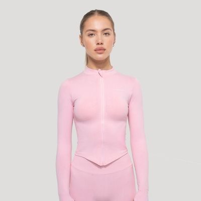 Dámsky športový top Luma Baby Pink - GymBeam, veľkosť M