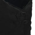 vidaXL Plášť pre kone Úplne čierna 145 cm Polyester