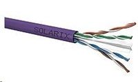 Solarix - inštalačný kábel UTP, CAT6, drôt, LSOH, balenie 500 m