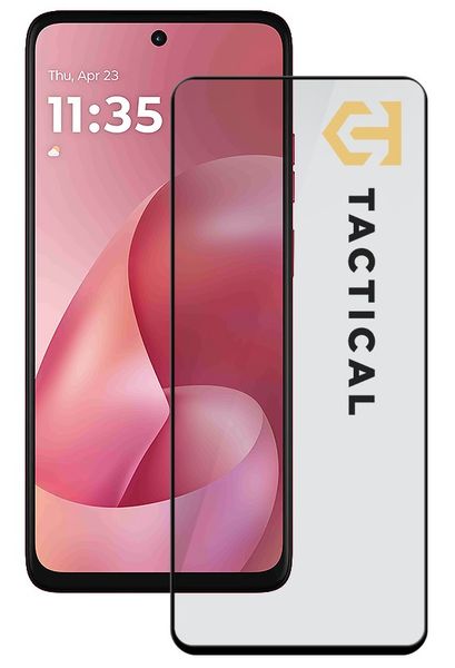 Tactical Glass Shield 5D sklo pre Motorola Moto G57 Power Black