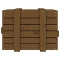 vidaXL Úložný box medovo-hnedý 58x40,5x42 cm masívna borovica