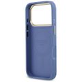 Obal Guess pre iPhone 17 Pro HC MAGSAFE PU W/ 4G PU STRIPE modrý
