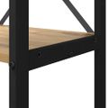 vidaXL Regál na knihy 40 x 30 x 119 cm Kompozitné drevo Remeselný dub