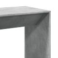 vidaXL Barový stôl betónovosivý 102x50x103,5 cm kompozitné drevo