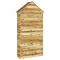 vidaXL Záhradná kôlňa na náradie 107x37x220 cm impregnovaná borovica