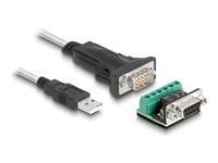 Adaptér USB 2.0 Type-A na 1 x sériový RS-