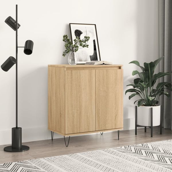 vidaXL Komoda dub sonoma 60x35x70 cm spracované drevo